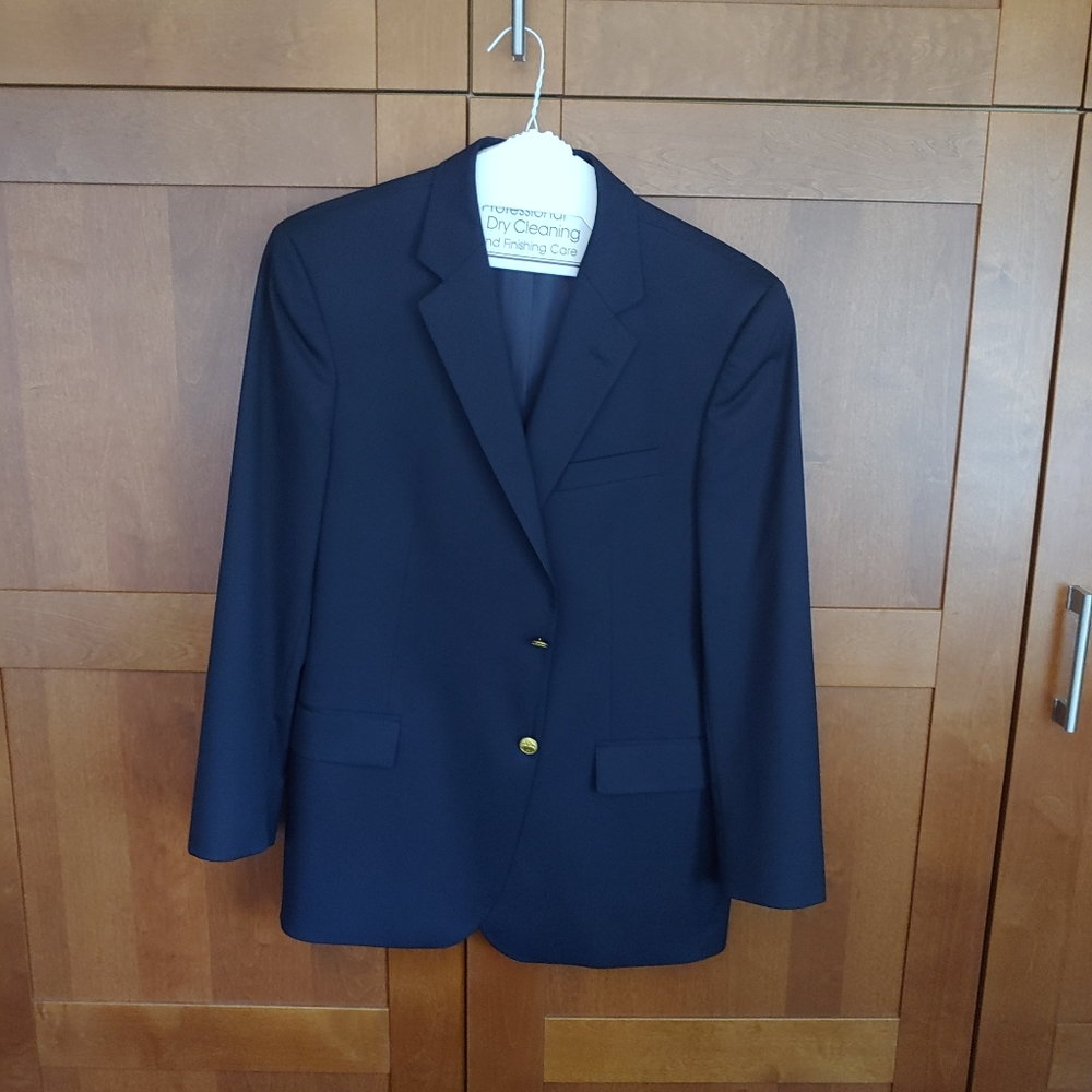 Brooks Brothers Men Blazer size 44 Navy